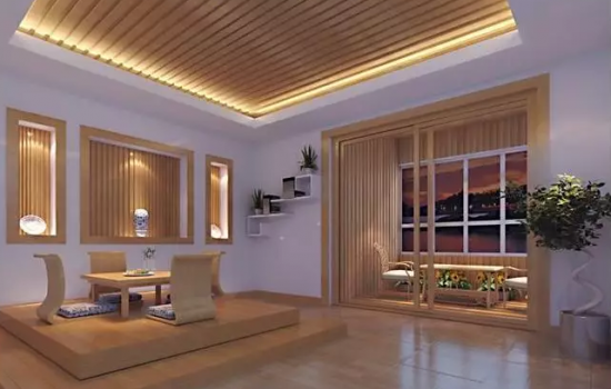 塑木材料吊頂優勢和安裝辦法