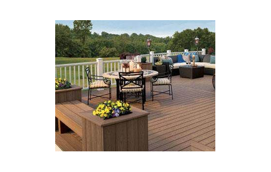 城市景觀建設(shè)的發(fā)展為塑木材料提供了市場(chǎng)