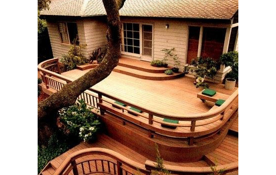 景觀設(shè)計(jì)中的變色塑木復(fù)合材料的制備