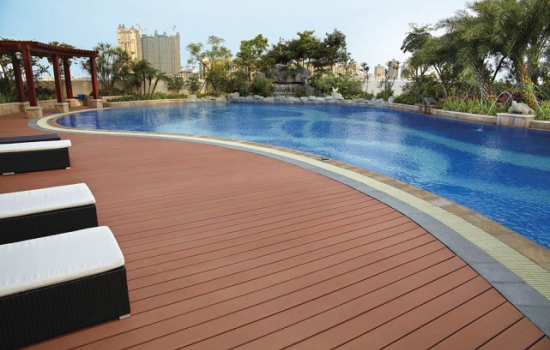 防滑PVC塑木地板